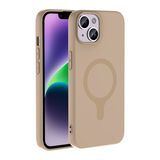 Apple iPhone 14 Kılıf M-Safe Şarj Özellikli Renkli Silikon Aris Kapak