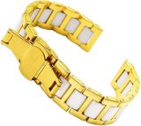 Huawei Watch GT 6/5/4 41mm -GT 5 Pro 42mm (18mm uyumlu) Kordon Baklalı Metal Kordon