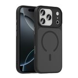 Apple iPhone 18 Pro Max Kılıf M-Safe özellikli Arkası Mat Kenar Korumalı Kapak Flet