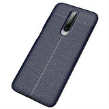 Xiaom Redmi K30 Kılıf Deri Tarzı Niss Silikon Case
