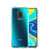 Xiaomi Redmi Note 9S Kılıf Şeffaf Nitro Anti Shock Kapak