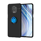 Xiaomi Redmi Note 9 Pro Kılıf Yüzüklü Magnetli Ravel Case
