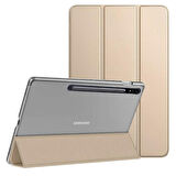 Samsung Galaxy Tab S7 Plus / S8 Plus X800 T970 T975 T977 Kılıf PU Deri Smart Standlı Case