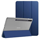 Samsung Galaxy Tab S7 T870 T875 T877 Kılıf PU Deri Smart Standlı Case