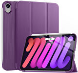 Apple iPad Air 11inç M2/M3 Air 4/5.Nesil 10.9 Kılıf PU Deri Smart Standlı Case 2025-2024 Flip