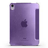 Apple iPad Air 11inç M2/M3 Air 4/5.Nesil 10.9 Kılıf PU Deri Smart Standlı Case 2025-2024 Flip