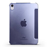 Apple iPad Air 11inç M2/M3 Air 4/5.Nesil 10.9 Kılıf PU Deri Smart Standlı Case 2025-2024 Flip