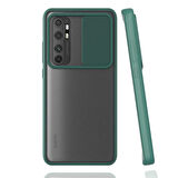 Xiaomi Mi Note 10 Lite Kılıf Kamera Kapatmalı Lensi Case