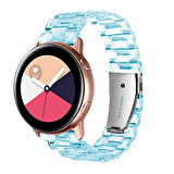 Amazfit Pace 1 / 2 Kordon 22mm Şeffaf Baklalı Kordon