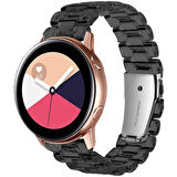Huawei Watch GT GT2 GT3 GT4 42mm/Honor Magic 2 Kordon 20mm Şeffaf Baklalı Kordon
