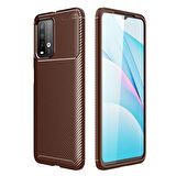 Xiaomi Redmi 9T Kılıf Karbon Silikon Case