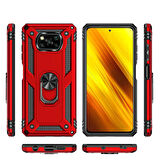 Xiaomi Poco X3 Kılıf Yüzüklü Zırh Tank Vega
