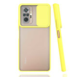 Xiaomi Redmi Note 10 Pro Kılıf Kamera Kapatmalı Lensi Case