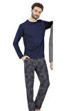 Pierre Cardin %100 Pamuklu Erkek Pijama Takım