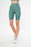 Biker Sporcu Şort - Mint Yeşil