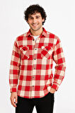 Erkek Oduncu Gömlek Kırmızı