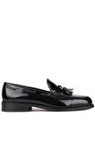 Shoetyle - Siyah Rugan Deri Erkek Klasik Ayakkabı 250-2350