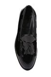 Shoetyle - Siyah Rugan Deri Erkek Klasik Ayakkabı 250-2350