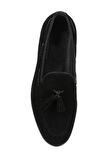 Shoetyle - Siyah Süet Deri Erkek Klasik Ayakkabı 250-2350