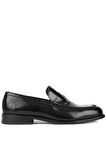Shoetyle - Siyah Açma Deri Erkek Klasik Ayakkabı 250-2370
