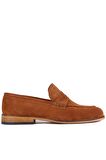 Shoetyle - Taba Süet Deri Erkek Klasik Ayakkabı 250-2370