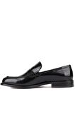 Shoetyle - Siyah Açma Deri Erkek Klasik Ayakkabı 250-2370