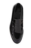 Shoetyle - Siyah Açma Deri Erkek Klasik Ayakkabı 250-2370