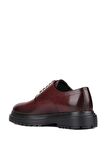 Shoetyle - Bordo Deri Bağcıklı Erkek Klasik Ayakkabı 250-2013