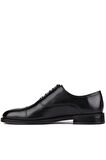 Shoetyle - Siyah Deri Bağcıklı Erkek Klasik Ayakkabı 250-2030