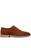 Shoetyle - Taba Süet Bağcıklı Erkek Klasik Ayakkabı 250-2030