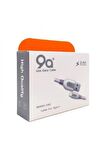 9A Type-C Hızlı Şarj Kablo 1M - Beyaz