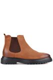 Shoetyle - Taba Nubuk Deri Erkek Chelsea Bot 250-0055