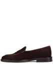 Shoetyle - Kahverengi Süet Bağcıksız Erkek Günlük Ayakkabı 250-7510