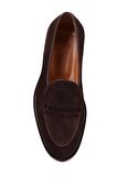 Shoetyle - Kahverengi Süet Bağcıksız Erkek Günlük Ayakkabı 250-7510