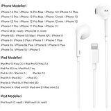iPhone Lightning Stereo Kablolu Kulaklık MT291