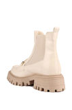 Shoetyle - Bej Renk Kadın Bot 360-1541
