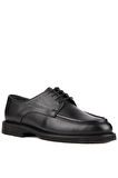 Shoetyle - Siyah Deri Bağcıklı Erkek Günlük Ayakkabı 250-1617