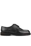 Shoetyle - Siyah Deri Bağcıklı Erkek Günlük Ayakkabı 250-1617