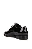 Shoetyle - Siyah Rugan Deri Bağcıklı Erkek Klasik Ayakkabı 250-2239