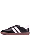 Shoetyle - Siyah Hakiki Deri Bağcıklı Erkek Sneaker 666-1077
