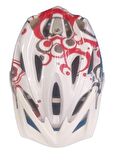 PROWEL BİSİKLET KASK F 59R BEYAZ KIRMIZI