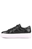 Shoetyle - Siyah Hakiki Deri Bağcıklı Erkek Ayakkabı 666-1801
