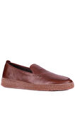 Shoetyle - Kahverengi Hakiki Deri Erkek Günlük Ayakkabı 666-1099