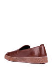 Shoetyle - Kahverengi Hakiki Deri Erkek Günlük Ayakkabı 666-1099
