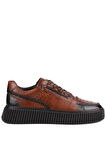 Shoetyle - Taba Deri Bağcıklı Erkek Ayakkabı 610-190-16