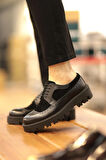 Shoetyle - Siyah Süet, Deri Bağcıklı Erkek Günlük Ayakkabı 610-1013