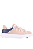 Shoetyle - Bej, Lacivert Deri Bağcıklı Erkek Ayakkabı 610-190-20