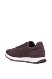 Shoetyle - Hakiki Nubuk Deri Kahverengi Erkek Sneaker - 666-02-18
