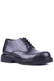Shoetyle - Hakiki Deri Siyah Renk Kısa Erkek Bot - 666-58-04
