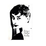 Ajanda Defter ve Audrey - Boş Çizgisiz Ciltli - Defter